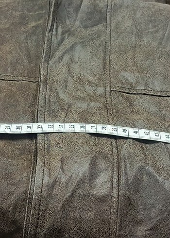 new sportswear 54 beden gerçek deri ceke - Görsel 10