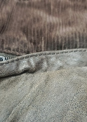 new sportswear 54 beden gerçek deri ceke - Görsel 7