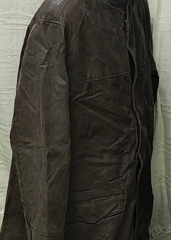 new sportswear 54 beden gerçek deri ceke - Görsel 4