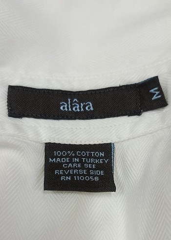 Alara M beden yüzde yüz pamuk gömlek - Görsel 5