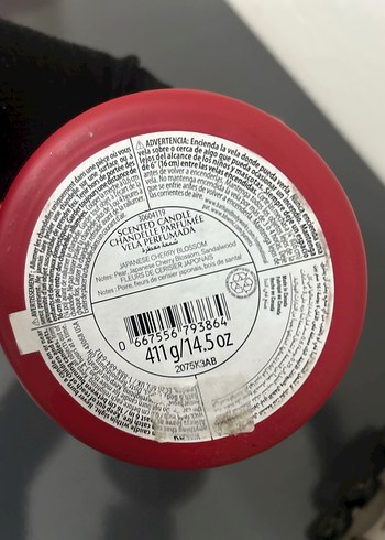 Japon Kiraz Çiçeği Kokulu Mum - Görsel 6