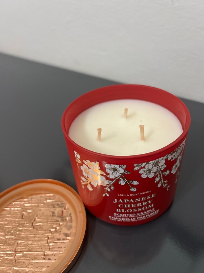 Japon Kiraz Çiçeği Kokulu Mum - Görsel 2