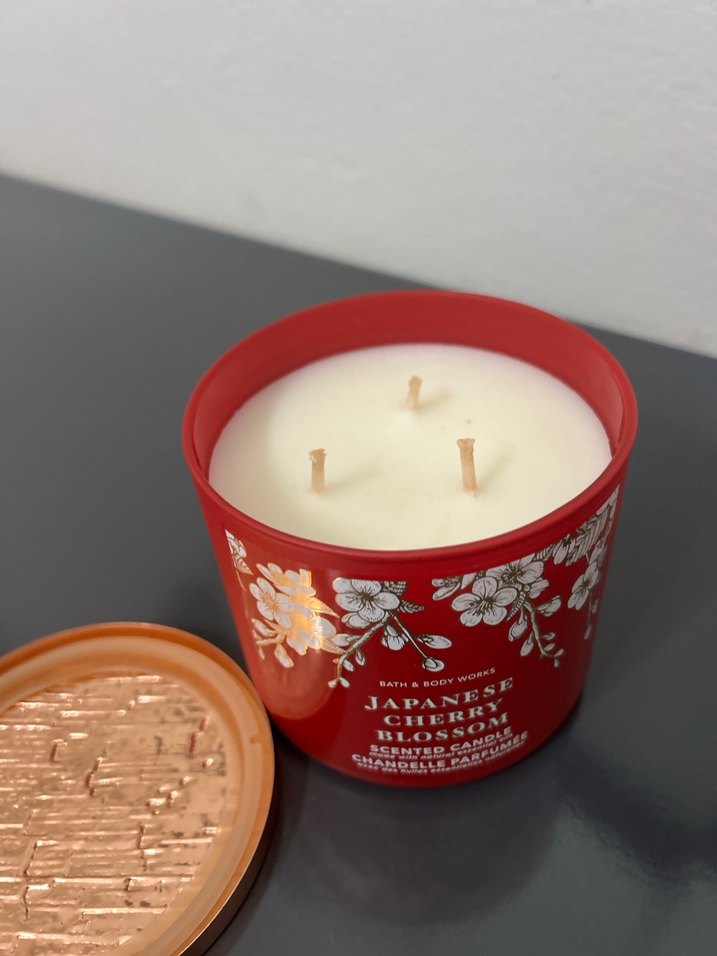 Japon Kiraz Çiçeği Kokulu Mum - Görsel 3