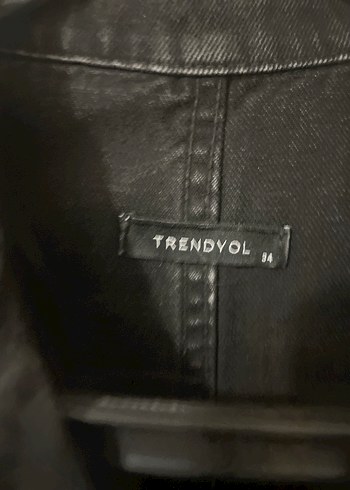 Düğmeli Siyah Midi Kot Elbise - Görsel 10