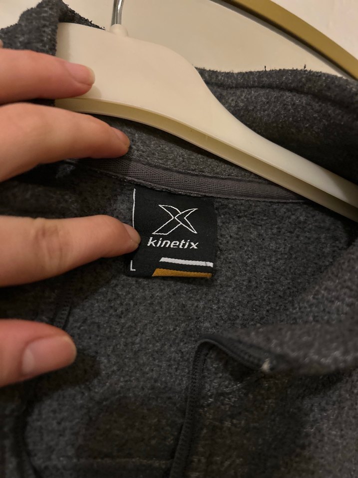 Fermuarlı Gri kadın Polar Sweatshirt - Görsel 5