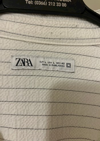 Düğmeli Beyaz Keten Kadın Gömlek - Görsel 4