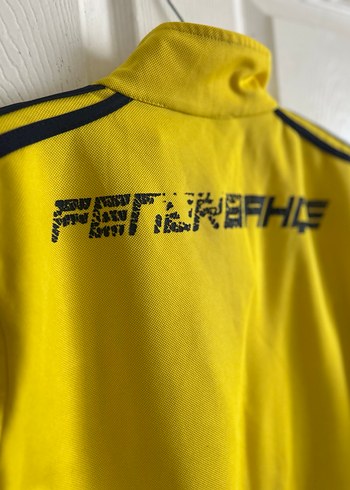 Sarı Adidas Fenerbahçe Fermuarlı Sweatshirt - Görsel 4