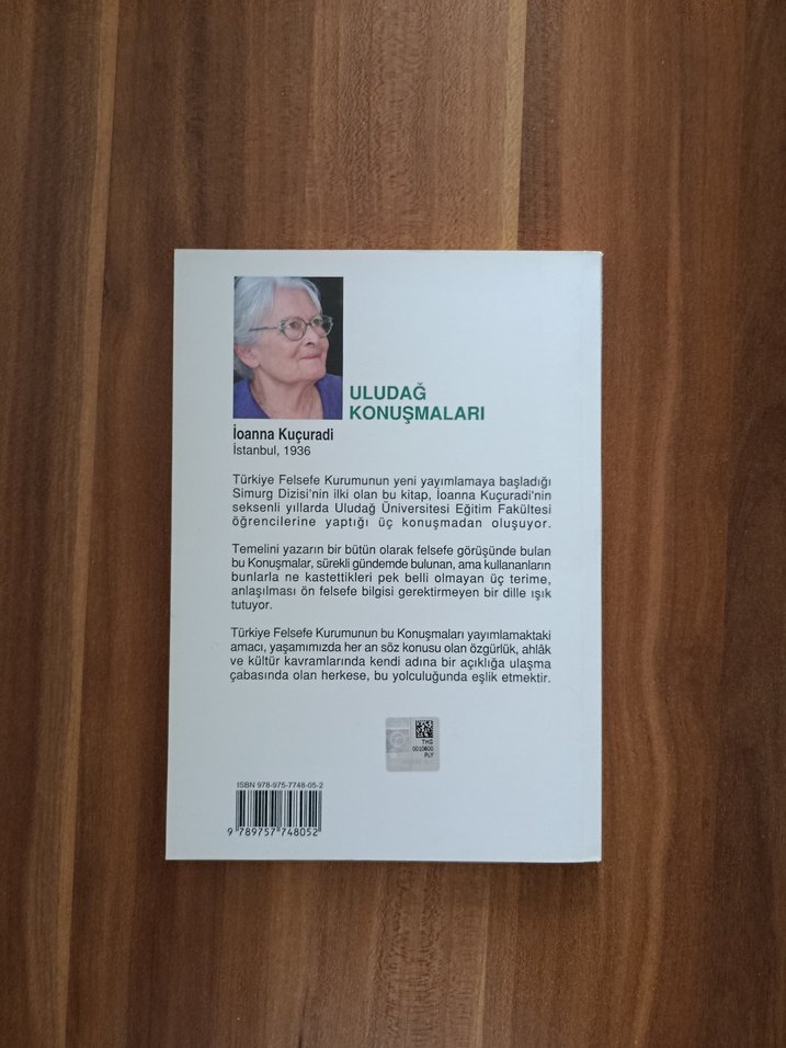 Uludağ Konuşmaları - Joanna Kucuradi - Görsel 3