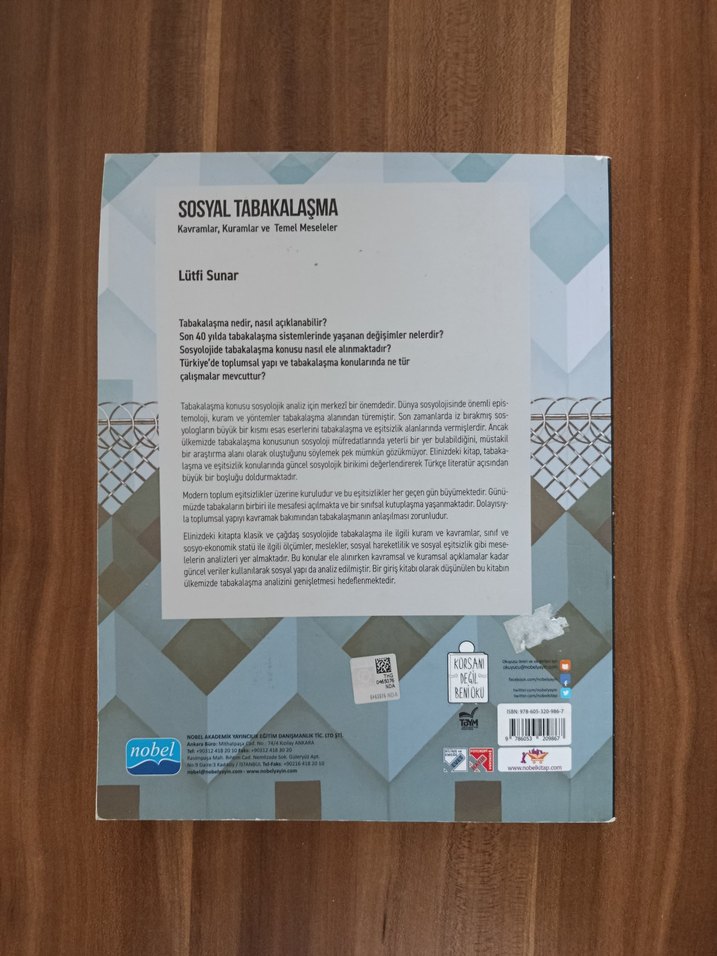 Sosyal Tabakalaşma Kitabı Lütfi Sunar - Görsel 3
