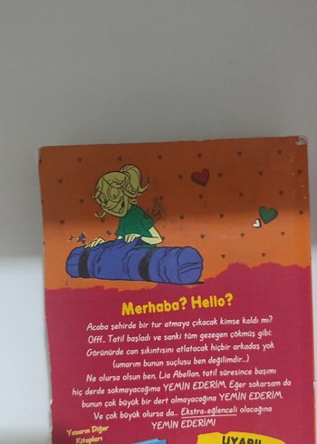 Üşütük Kızın Günlüğü 3 - Tatil - Görsel 2