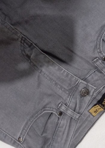 Diğer Gri Kadın Denim Pantolon