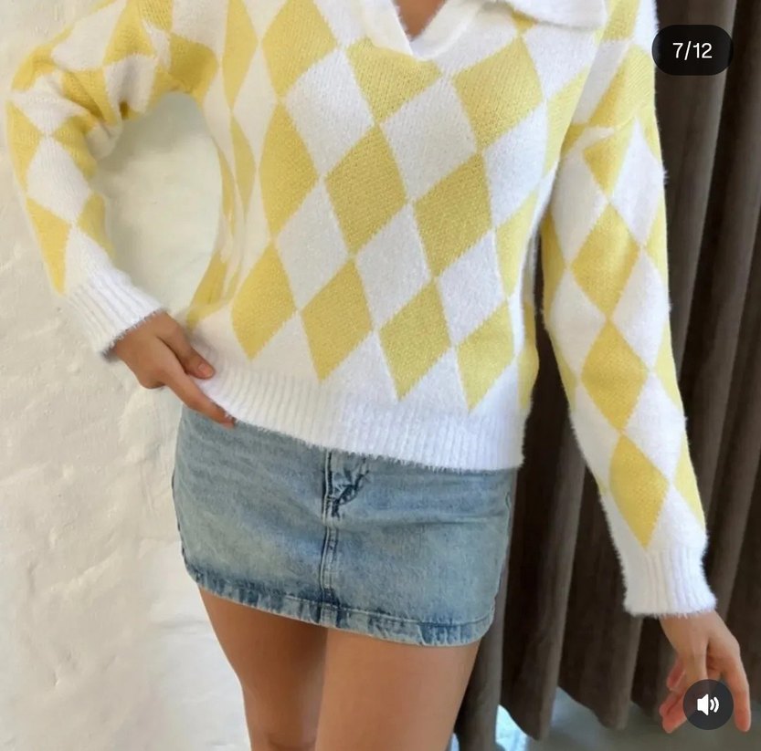 baklava desen kazak - Görsel 3