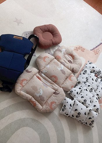 Pastel Kahverengi Desenli Bebek Uyku Seti - Görsel 5