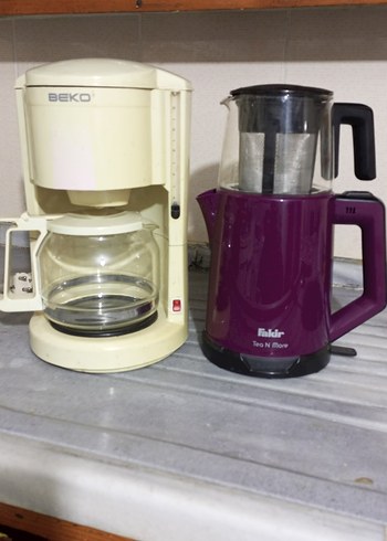 2. el kahve ve çay makinesi