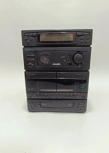 Philips Siyah Müzik Sistemi