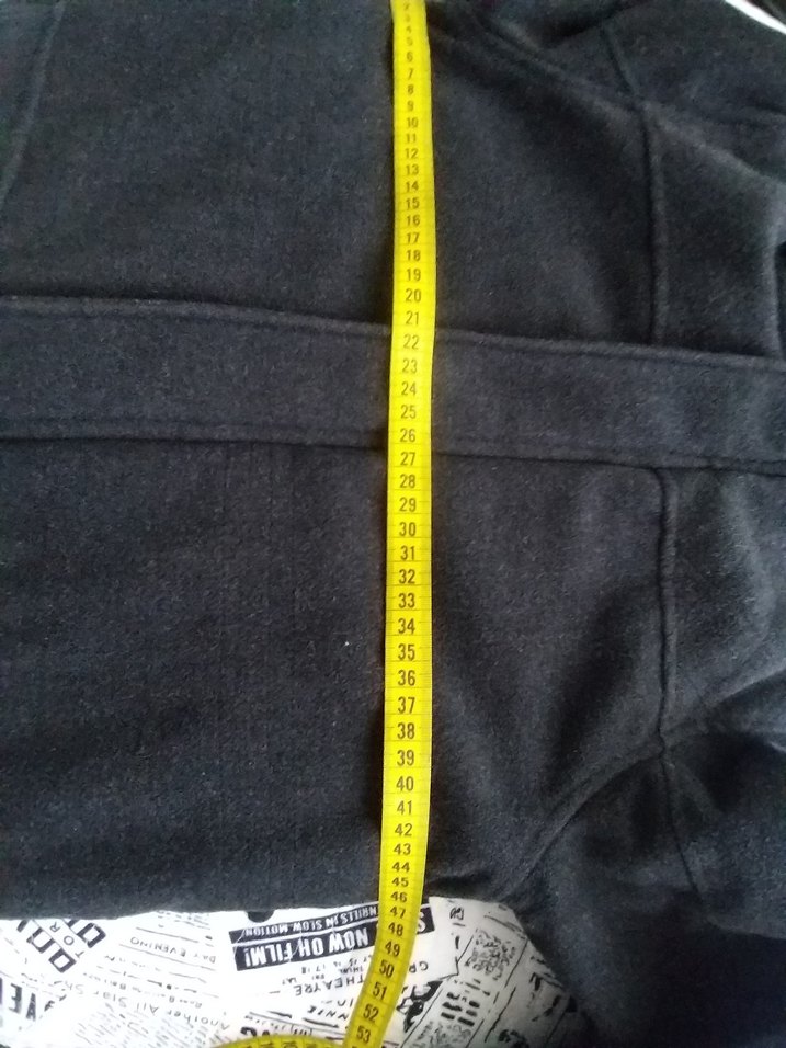 Erkek Çocuk Siyah Düğmeli Goth Kaban - Görsel 3