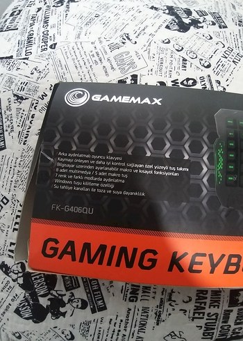 Siyah Gaming Klavye - Görsel 2