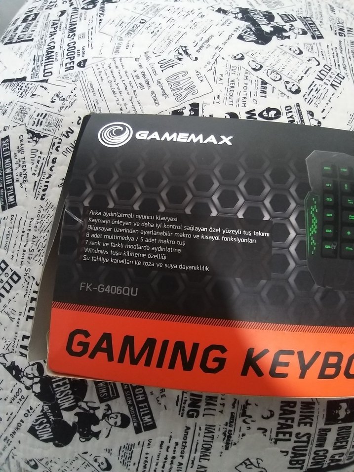 Siyah Gaming Klavye - Görsel 2