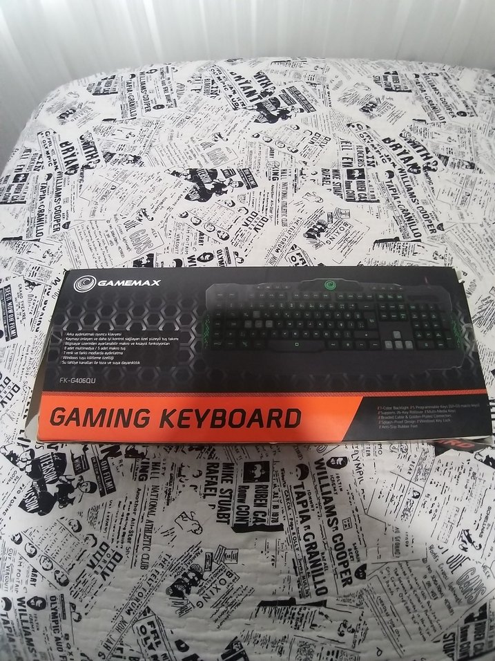 Siyah Gaming Klavye - Görsel 3