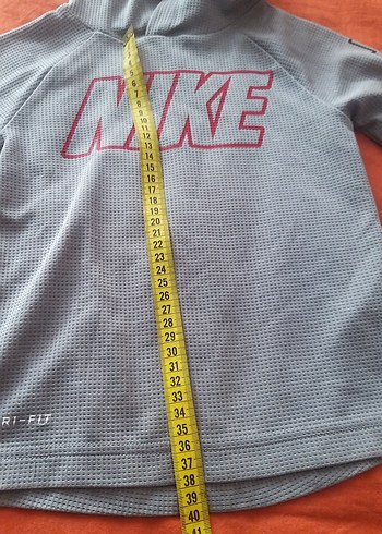 Nike Gri Kapüşonlu Erkek çocuk Sweatshirt - Görsel 4