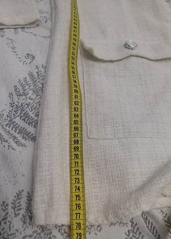 Düğmeli Uzun Keten Kadın Gömlek - Görsel 4