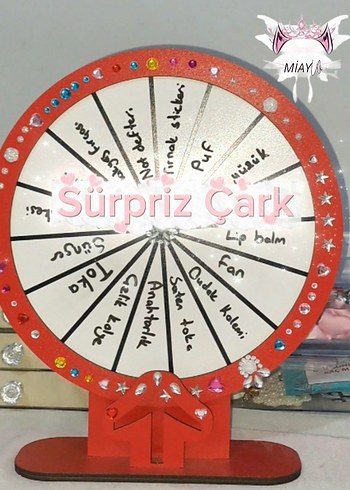 Büyük Boy Sürpriz Çark Kutu