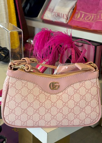 Pembe gucci Kadın Omuz Çantası