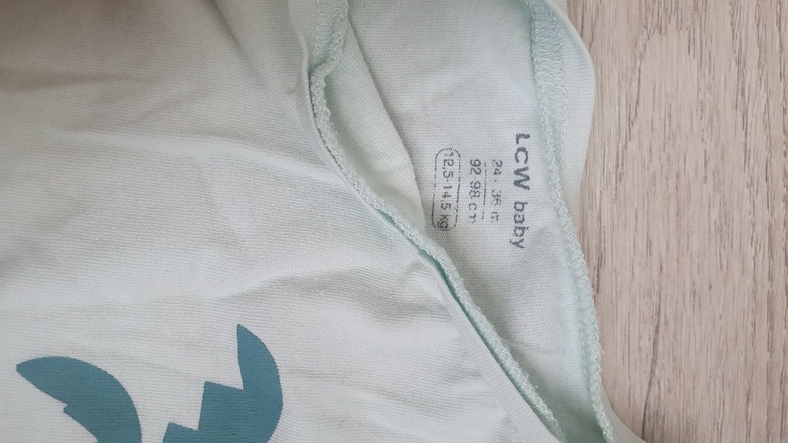 yeşil Baskılı Kolsuz erkek çocuk Tişört - Görsel 2