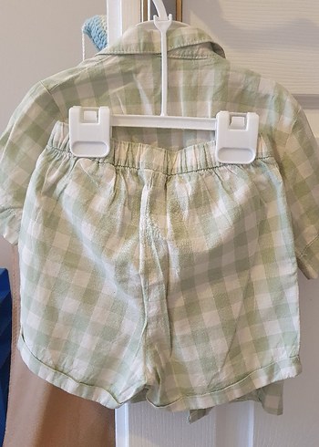 Erkek Gömlek Şort takım - Görsel 2