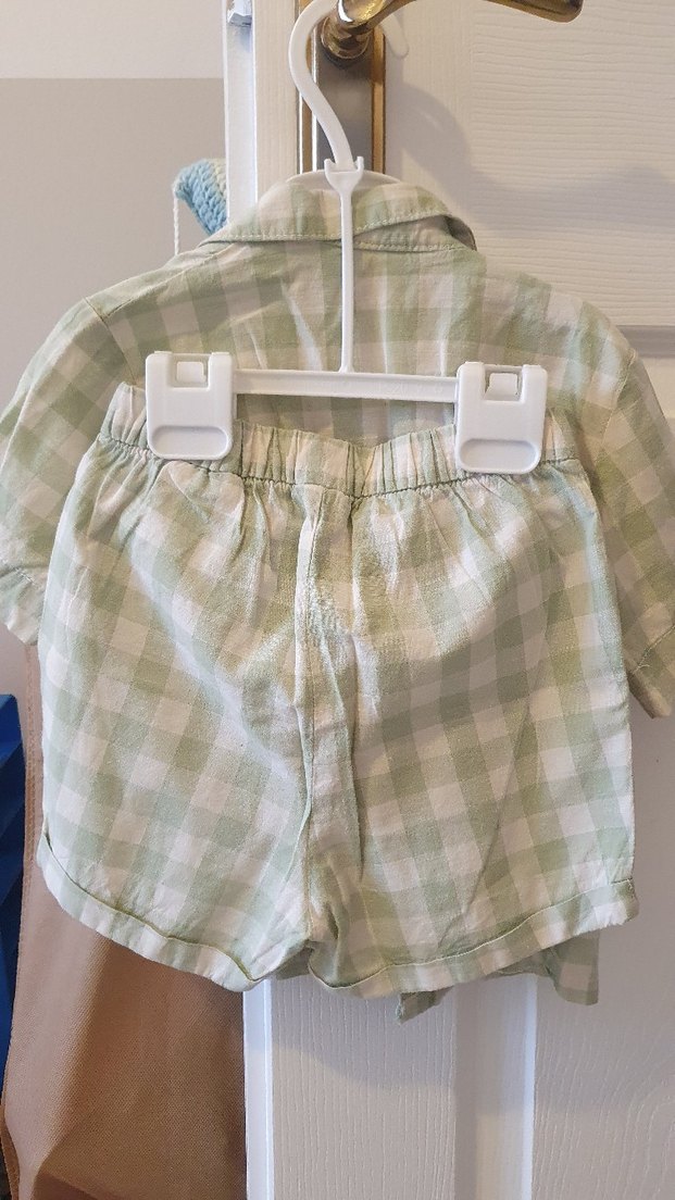 Erkek Gömlek Şort takım - Görsel 2