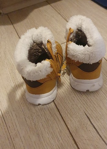 Kürklü Erkek Çocuk Kahverengi Bot - Görsel 2