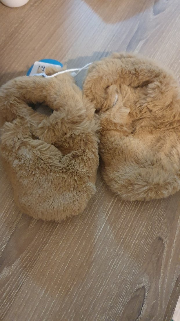 Hopfrög tüylü çocuk panduf - Görsel 3