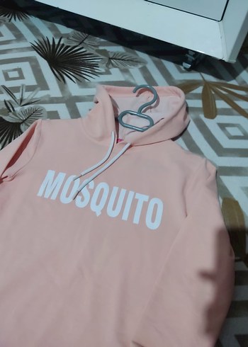 Trendyol & Milla Pembe Kapüşonlu Mini Sweatshirt