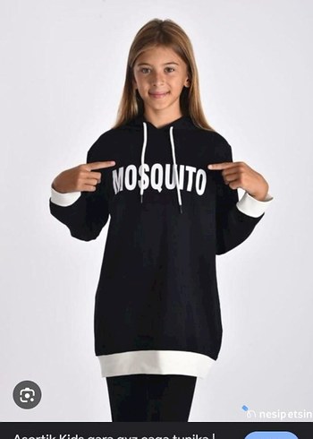 l Beden pembe Renk Pembe Kapüşonlu Mini Sweatshirt