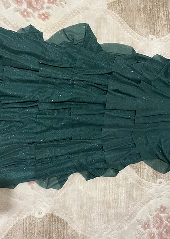 xl Beden Yeşil abiye