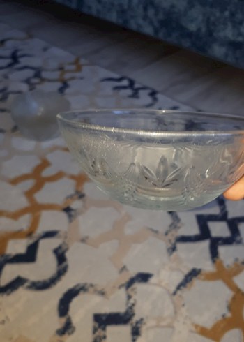 Parlak Beyaz Cam Tabak - Görsel 2