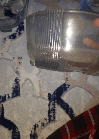 Mavi ve Gri Cam Kase Seti - Görsel 3