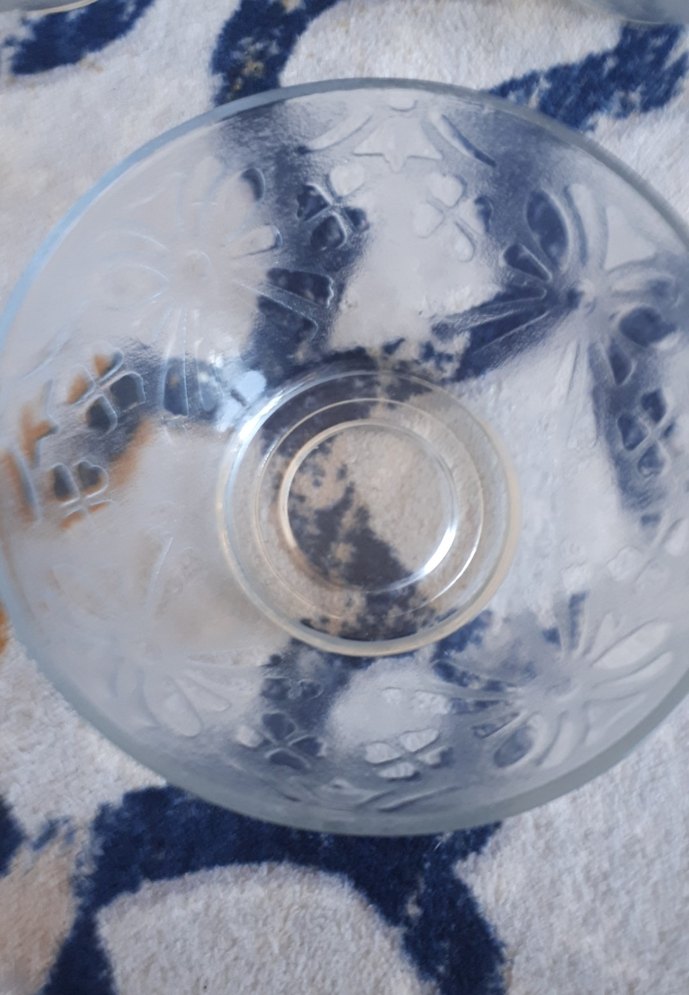 Şeffaf Cam Küçük Kase Seti - Görsel 3