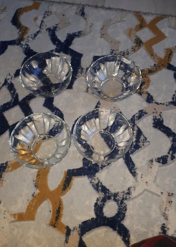 Mavi Cam Küçük Kase - Görsel 3