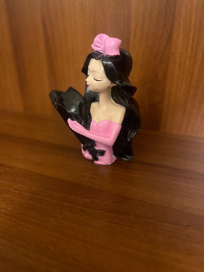 dekoratif kız figürü biblo - Görsel 4