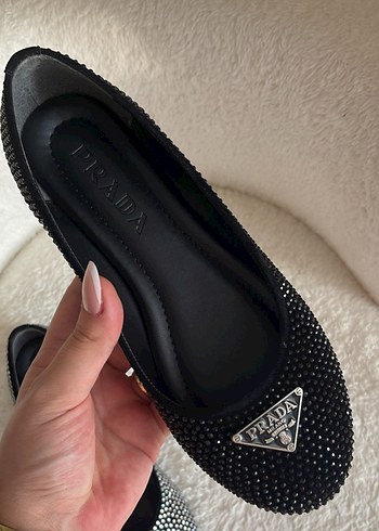 Prada Prada Taşlı Babet