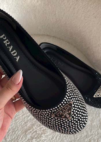 Prada Taşlı Prada Babet