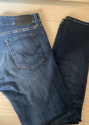Erkek Mavi Normal Kesim Denim Jean Jack Jones