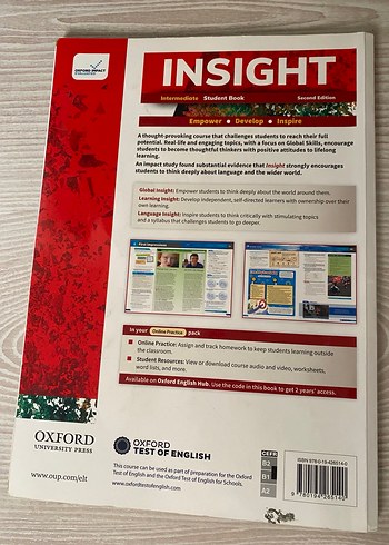  Insight Intermediate Öğrenci Kitabı - Oxford