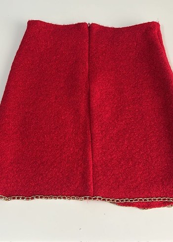 Diğer Kırmızı Mini Kadın etek ve blazer