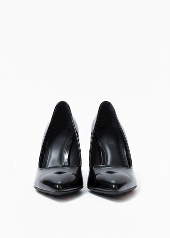 Rugan Parlak Siyah Stiletto - Görsel 2