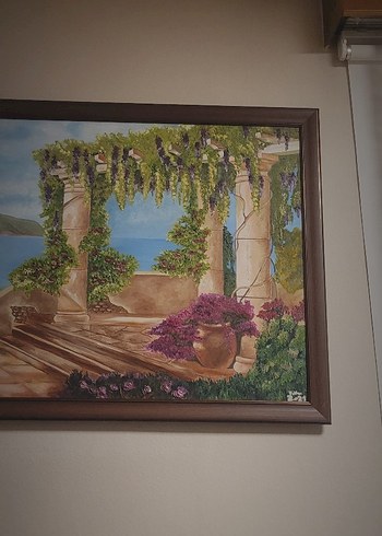 yağlı boya tablo.90×60 cm - Görsel 5