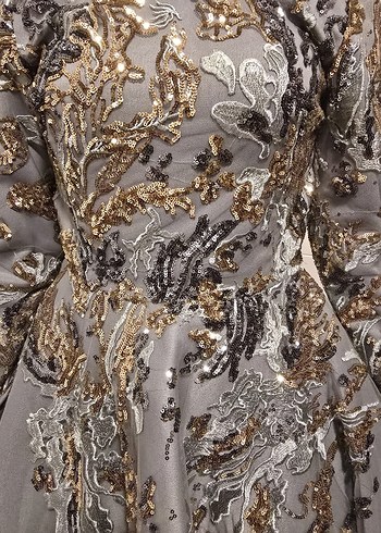 Abiye Elbise.özel dikim.36 beden - Görsel 2