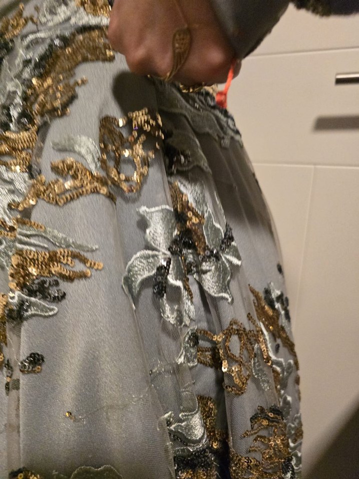 Abiye Elbise.özel dikim.36 beden - Görsel 5