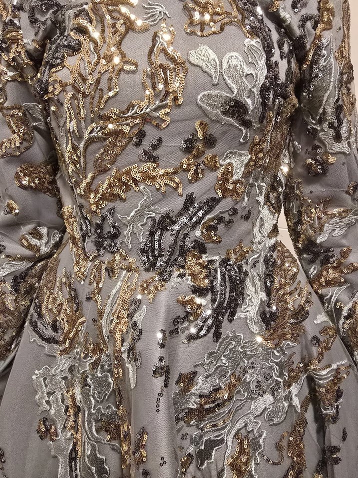 Abiye Elbise.özel dikim.36 beden - Görsel 2